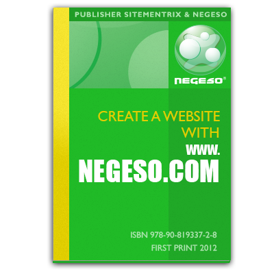 Book Create a website with www.negeso.com (ISBN 9789081933728)