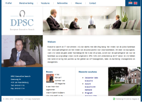 DPSC Executive Search has a website Negeso W/CMS DPSC Executive Search heeft een Negeso W/CMS website
