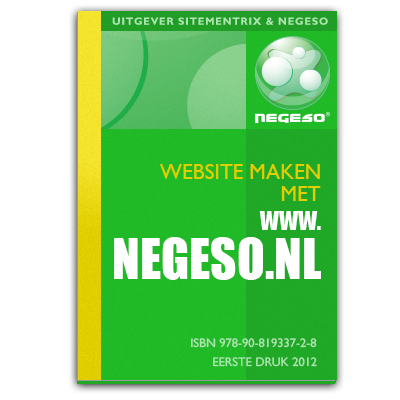 Boek Website maken met www.negeso.nl (ISBN 9789081933728)